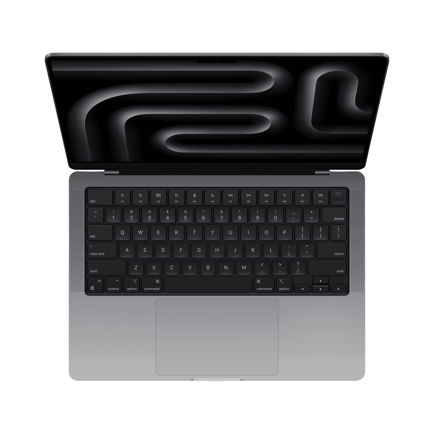 MacBook Pro 14-inch (2024) – M3 Chip, 8‑Core CPU & 10‑Core GPU, 16GB RAM, 1TB SSD – Model MXE03 (Space Gray, English Keyboard) - alAsil