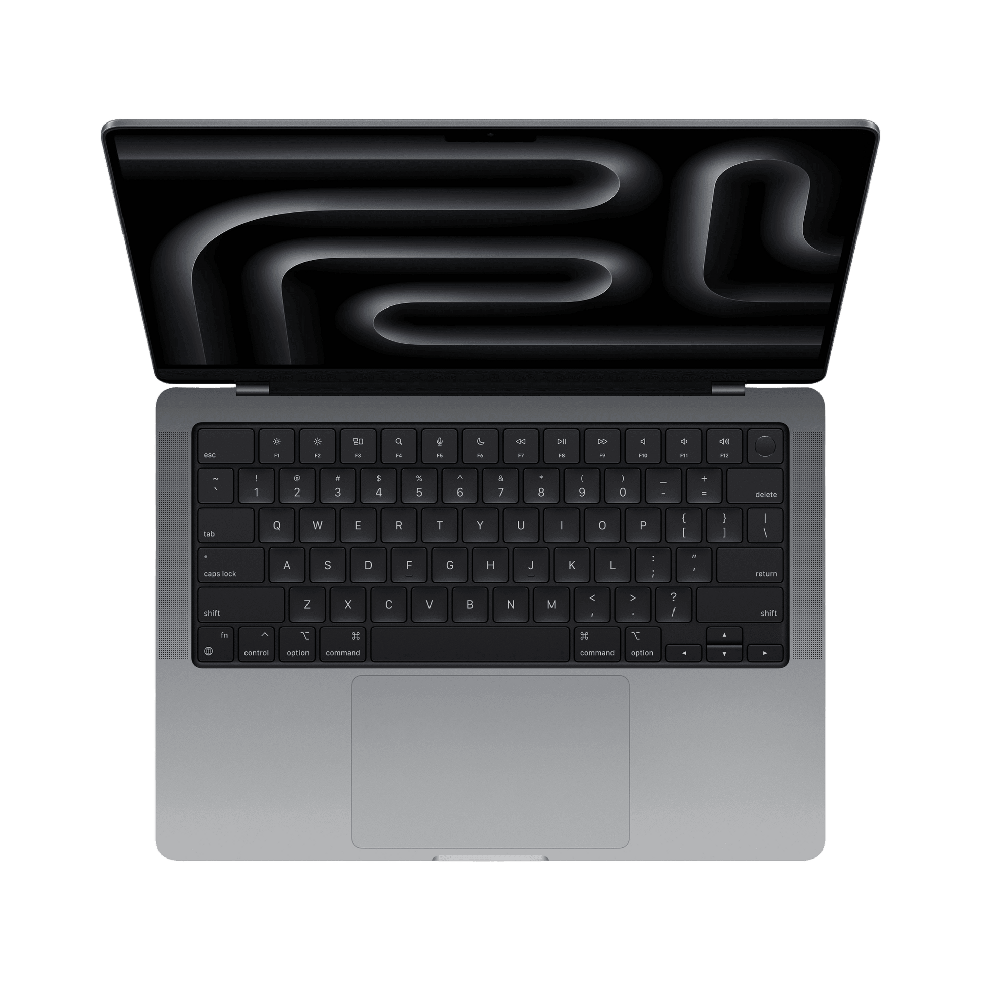 MacBook Pro 14-inch (2024) – M3 Chip, 8‑Core CPU & 10‑Core GPU, 16GB RAM, 1TB SSD – Model MXE03 (Space Gray, English Keyboard) - alAsil