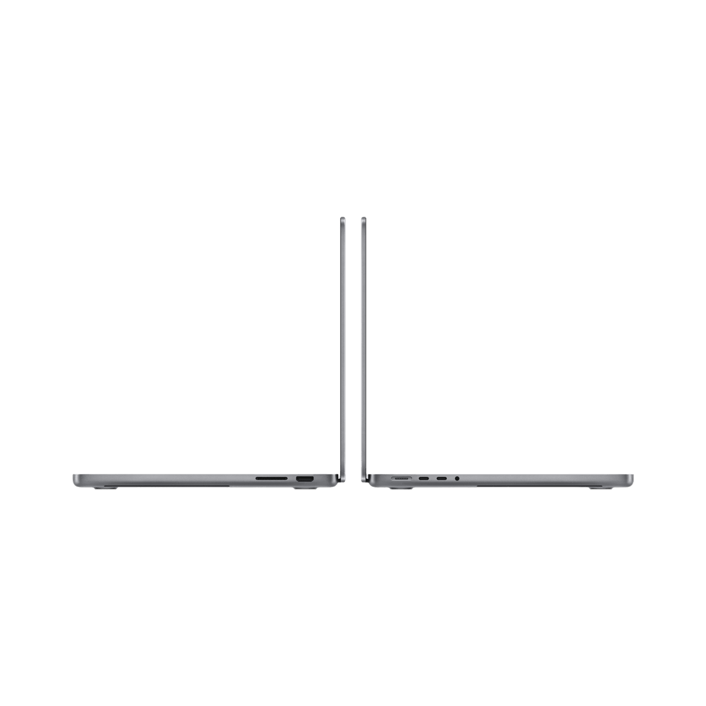 MacBook Pro 14-inch (2024) – M3 Chip, 8‑Core CPU & 10‑Core GPU, 16GB RAM, 1TB SSD – Model MXE03 (Space Gray, English Keyboard) - alAsil