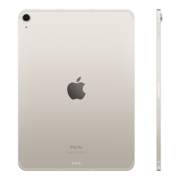iPad Air 2024 11-inch 128GB, Wi-Fi + Cellular, Starlight - alAsil