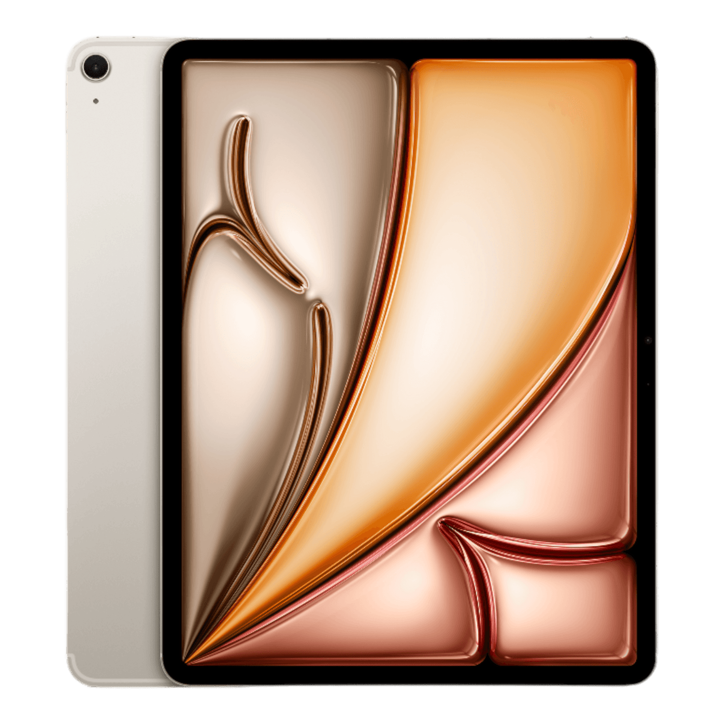 iPad Air 2024 13-inch 128GB, Wi-Fi + Cellular, Starlight - alAsil