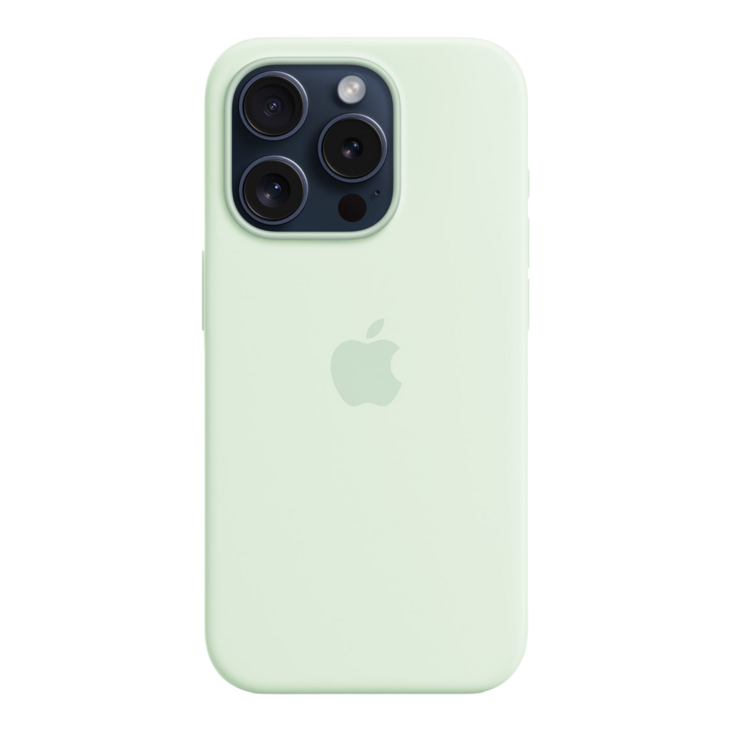 iPhone 15 Pro Silicone Case with MagSafe - Soft Mint - alAsil