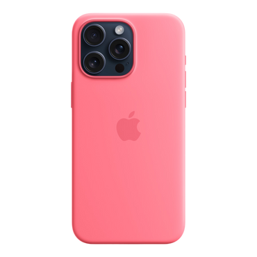 iPhone 15 Pro Max Silicone Case with MagSafe - Pink - alAsil