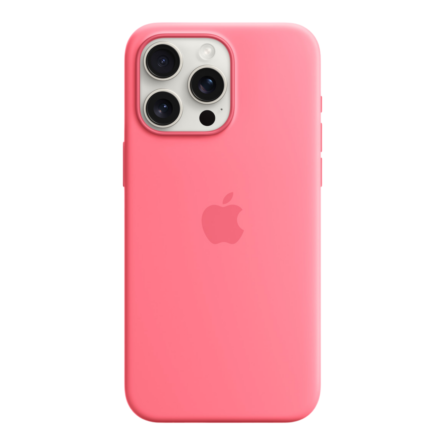 iPhone 15 Pro Max Silicone Case with MagSafe - Pink - alAsil