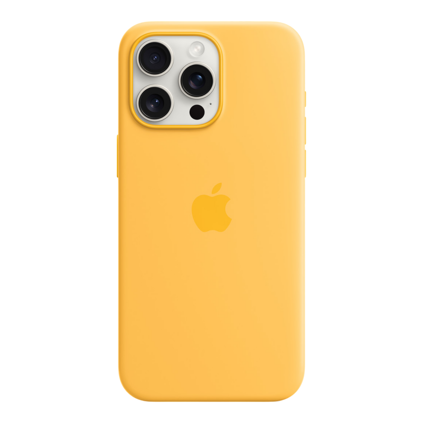 iPhone 15 Pro Max Silicone Case with MagSafe - Sunshine - alAsil