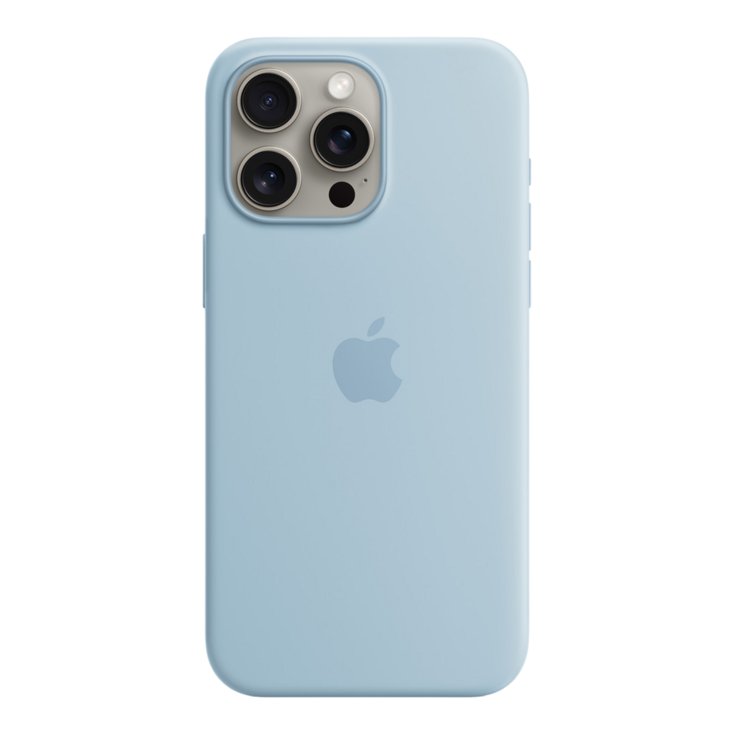 iPhone 15 Pro Max Silicone Case with MagSafe - Light Blue - alAsil