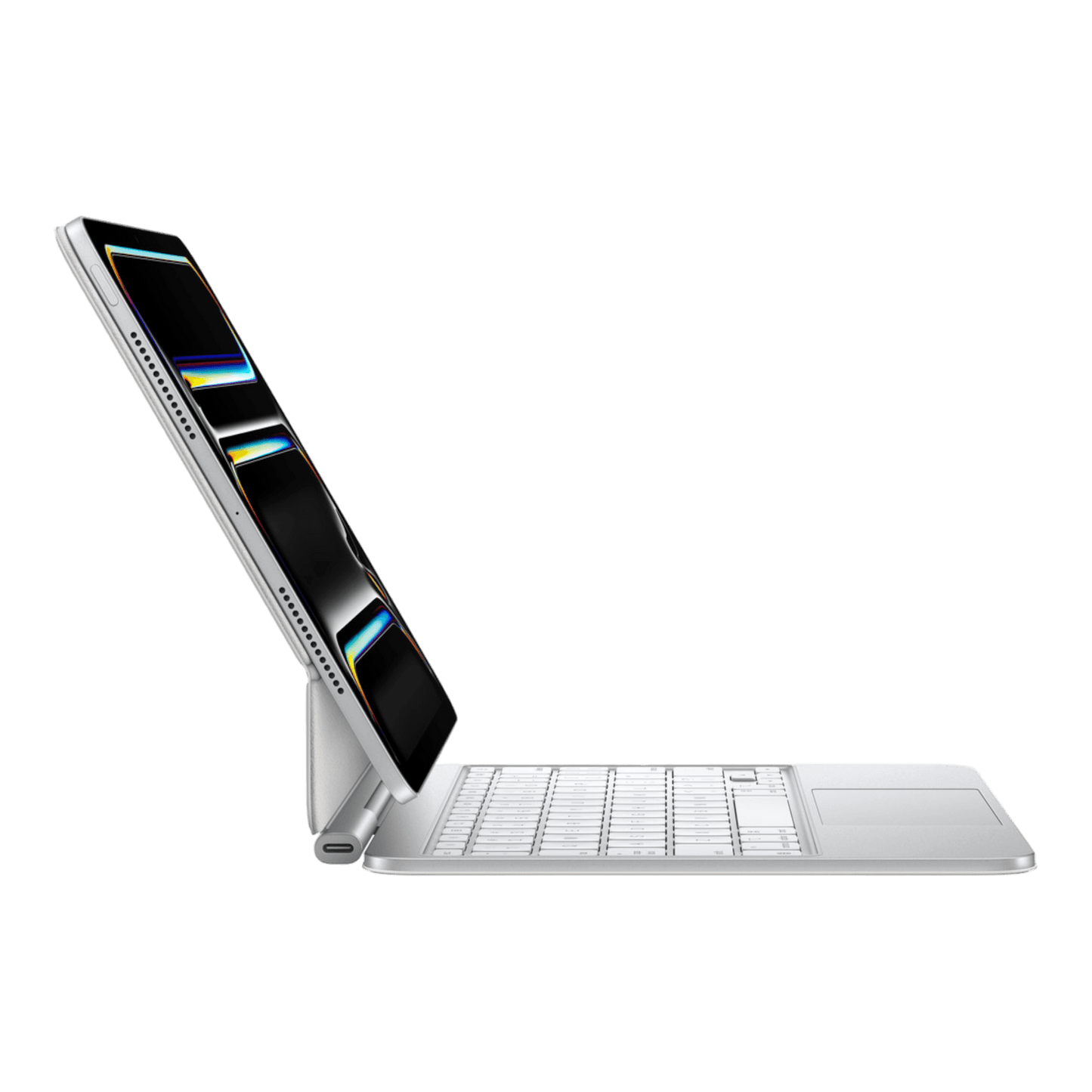 Magic Keyboard for iPad Pro 11‑inch (M4) - US English - White - alAsil