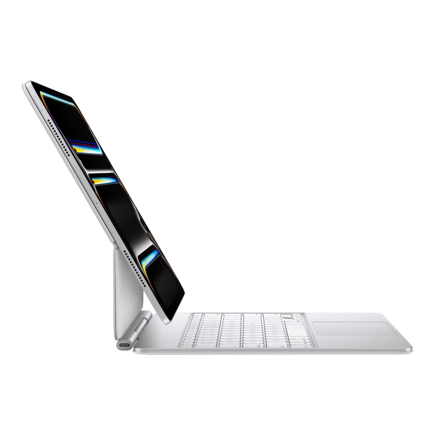 Magic Keyboard for iPad Pro 13‑inch (M4) - US English - White - alAsil