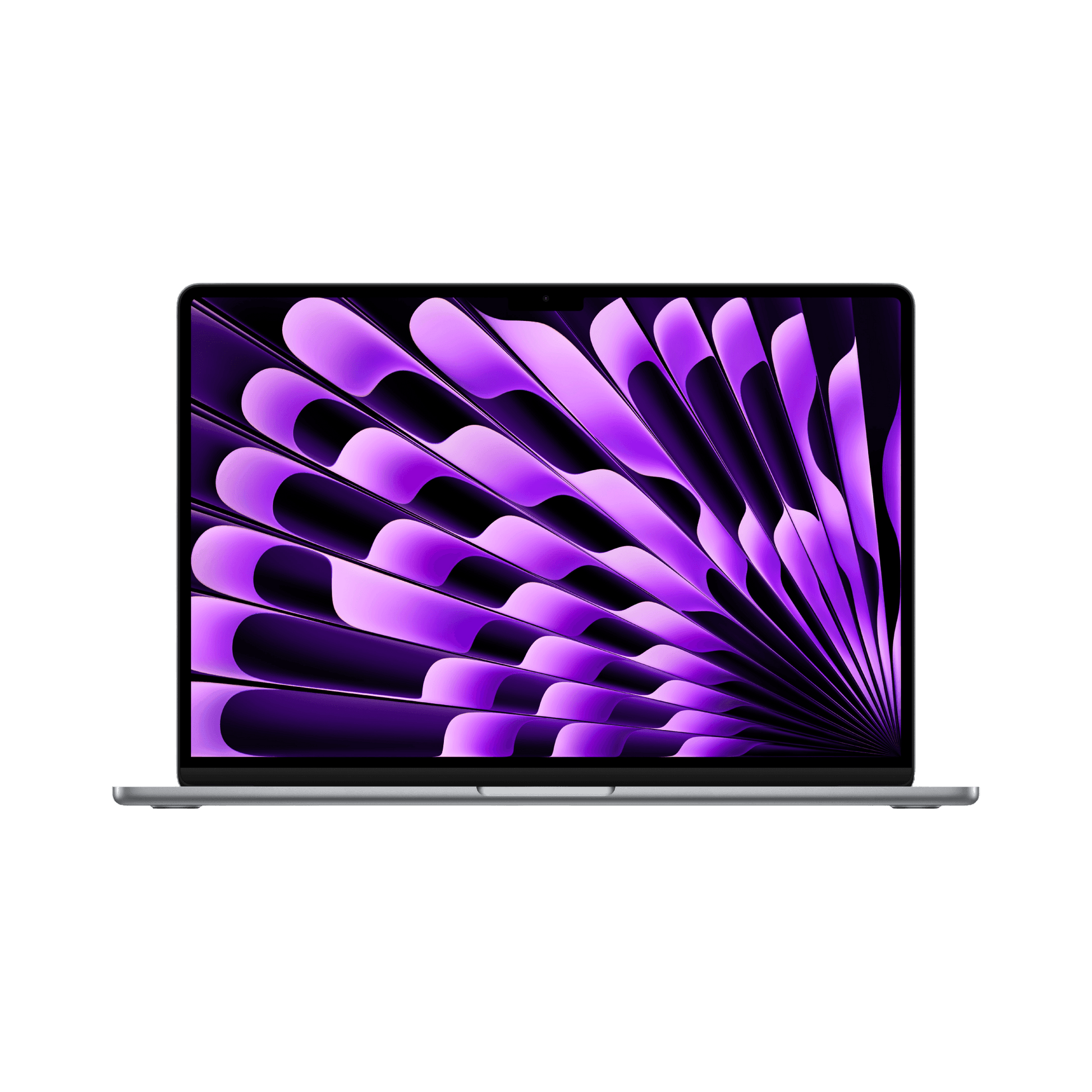 MacBook Air 15-inch (2024) – M3 Chip, 8‑Core CPU & 10‑Core GPU, 24GB RAM, 512GB SSD – Model MC9H4 (Space Gray, English Keyboard) - alAsil