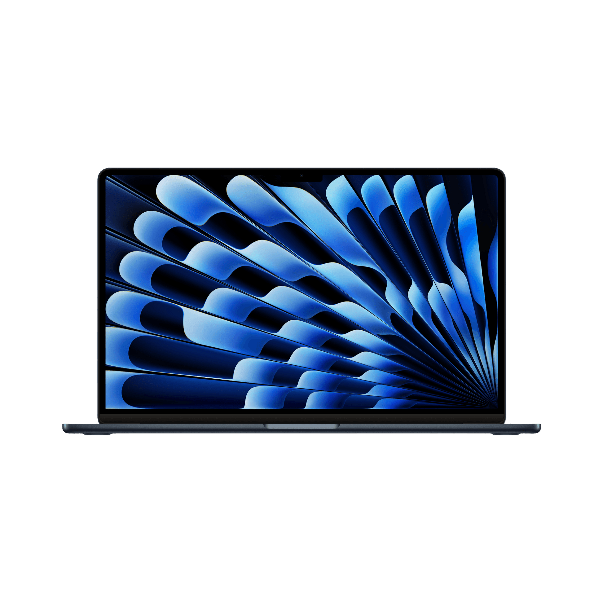 MacBook Air 15-inch (2024) – M3 Chip, 8‑Core CPU & 10‑Core GPU, 24GB RAM, 512GB SSD – Model MC9L4 (Midnight, English Keyboard) - alAsil