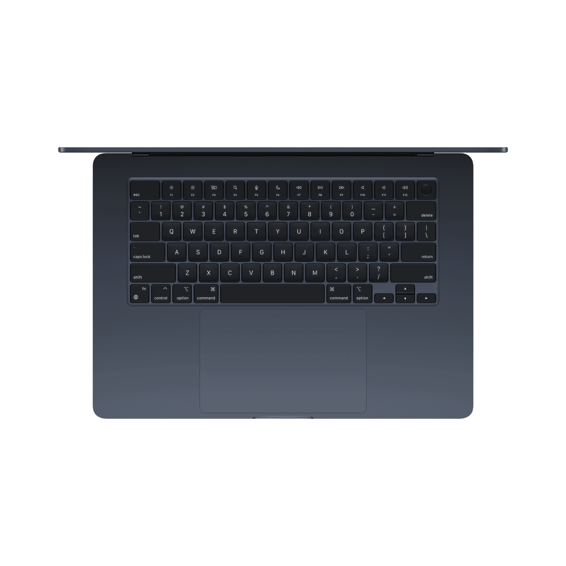 MacBook Air 15-inch (2024) – M3 Chip, 8‑Core CPU & 10‑Core GPU, 24GB RAM, 512GB SSD – Model MC9L4 (Midnight, English Keyboard) - alAsil