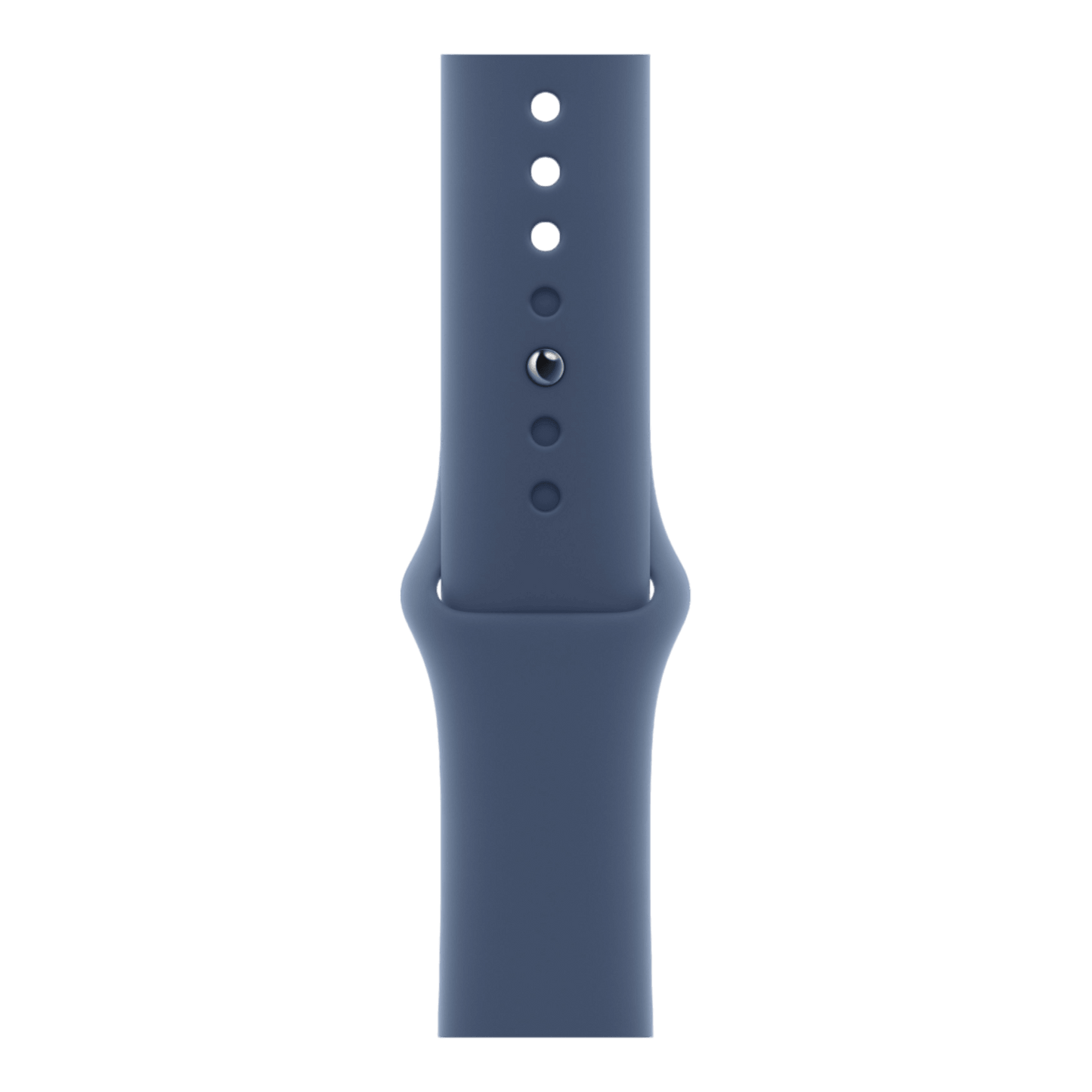 Apple Watch Series 10 GPS, 42mm Silver Aluminum Case with Denim Sport Band - M/L - alAsil