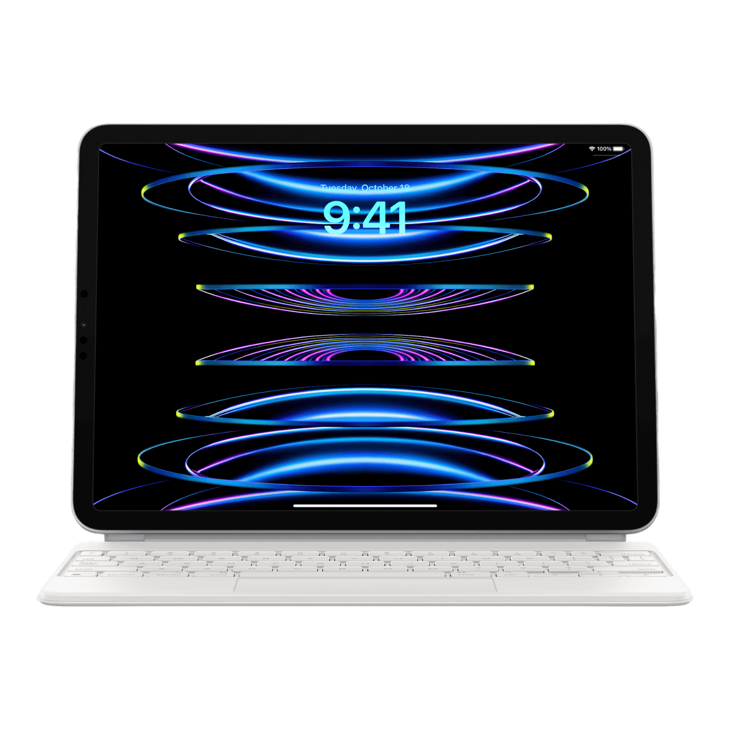 Magic Keyboard for iPad Pro 11-inch (4th generation) and iPad Air (5th generation) - US English - White - alAsil