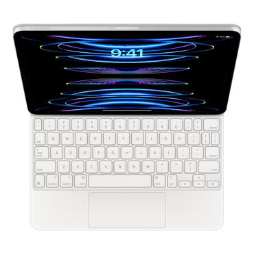 Magic Keyboard for iPad Pro 11-inch (4th generation) and iPad Air (5th generation) - US English - White - alAsil