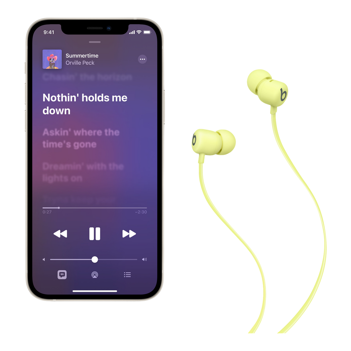 Beats Flex – All-Day Wireless Earphones - Yuzu Yellow - alAsil