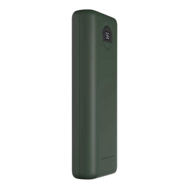 Powerology 20000mAh Compact Power Bank 30W PD & QC3.0 USB-A and USB-C Power Bank Green - alAsil