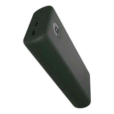 Powerology Quick Charge Power Bank 30000mAh PD 45W with Type-C to Type-C Cable Green - alAsil