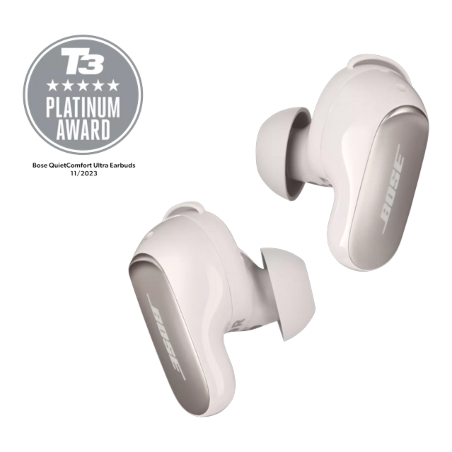 Bose QuietComfort Ultra Earbuds White Smoke - alAsil