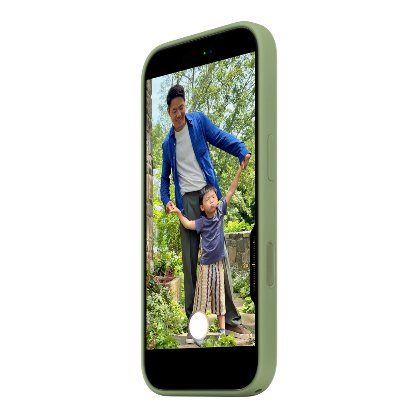 iPhone 17 Silicone Case with MagSafe - Light Moss