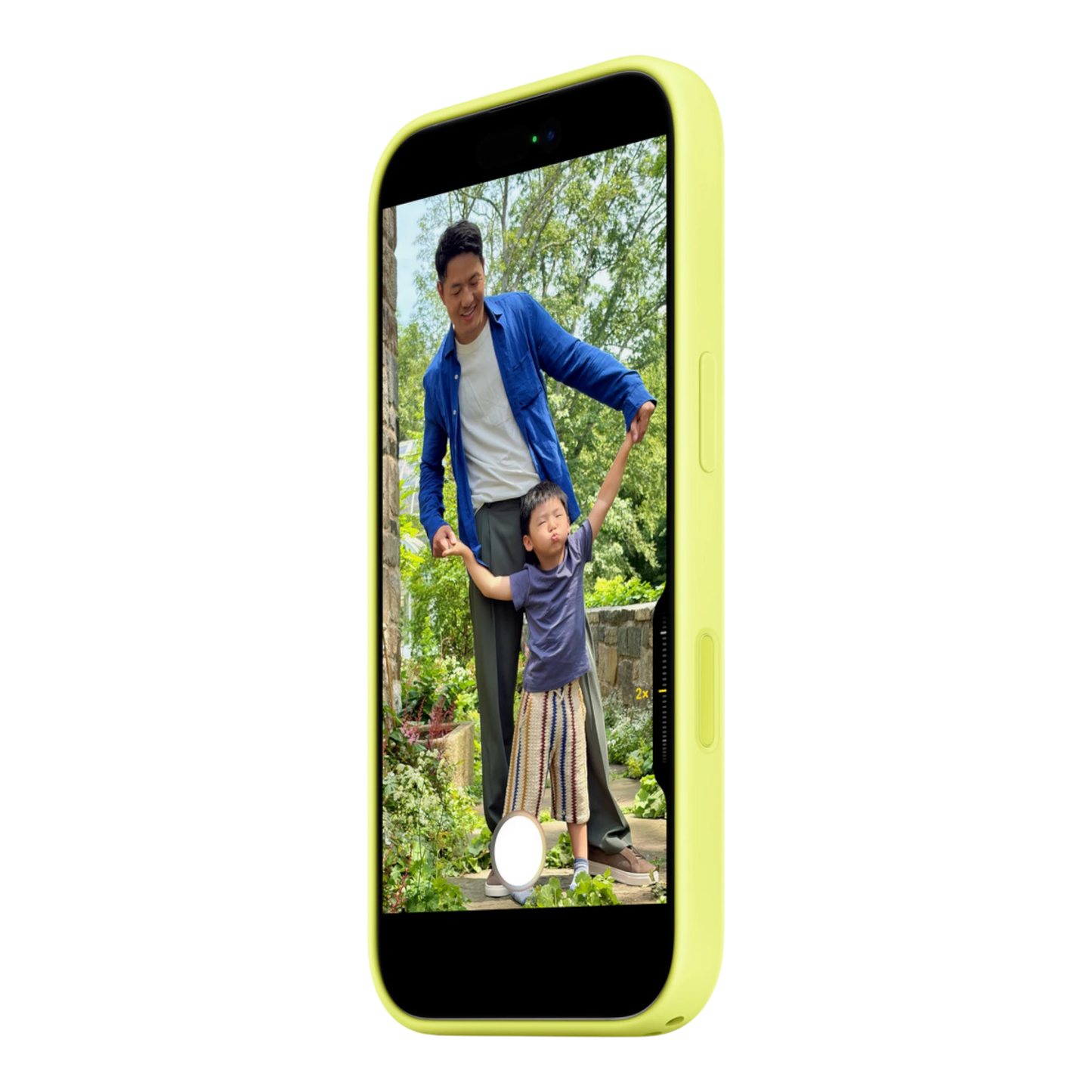 iPhone 17 Silicone Case with MagSafe - Neon Yellow