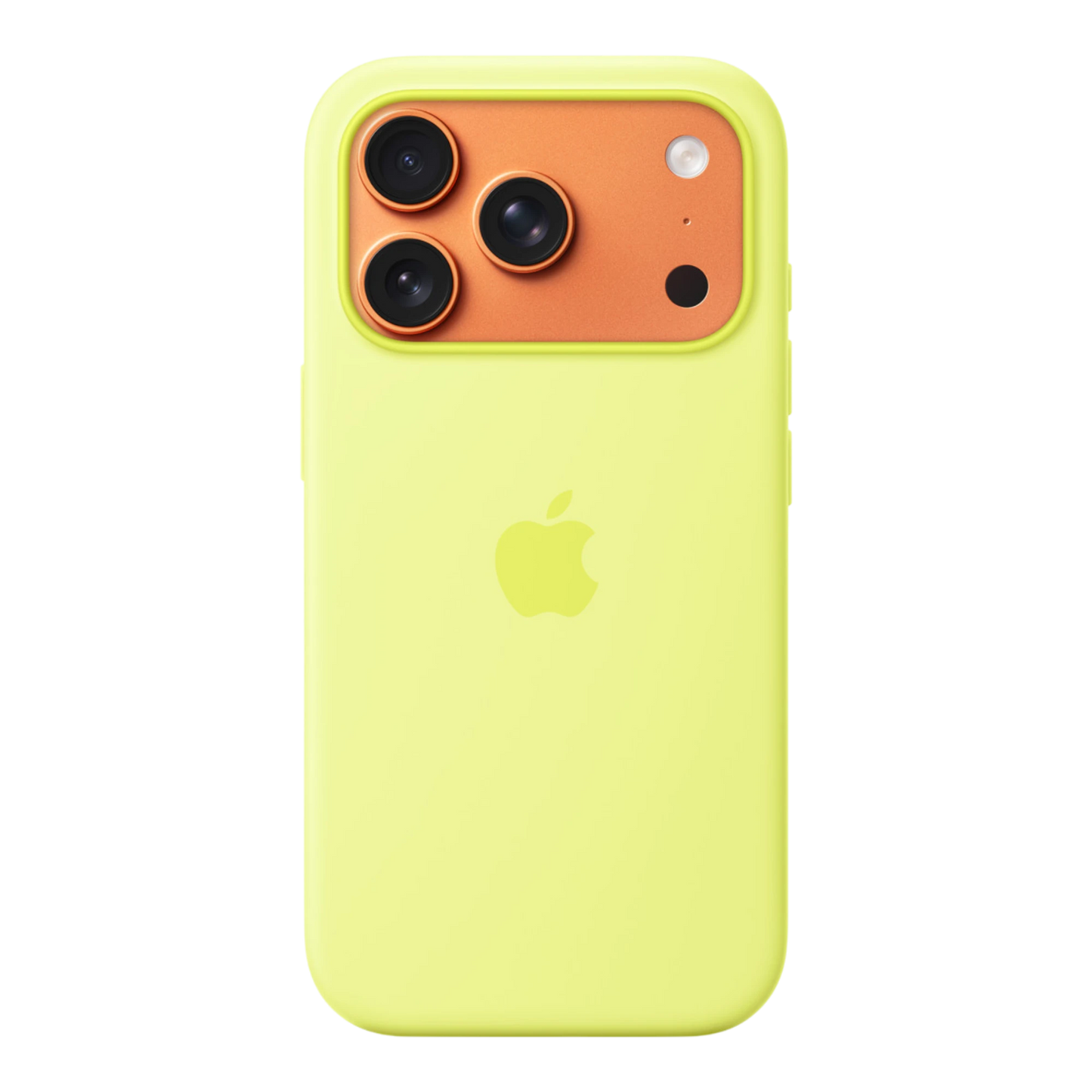 iPhone 17 Pro Silicone Case with MagSafe – Neon Yellow