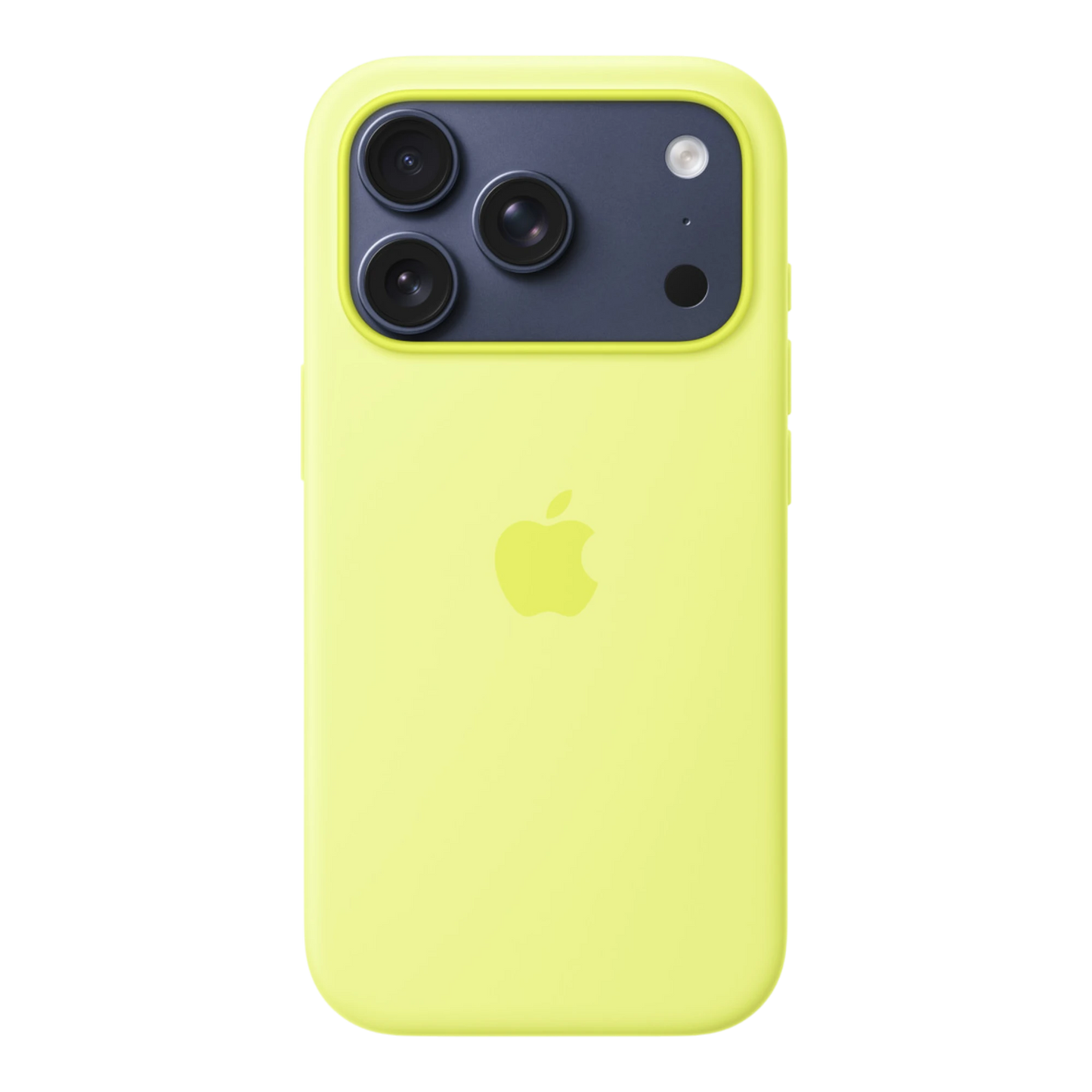 iPhone 17 Pro Silicone Case with MagSafe – Neon Yellow