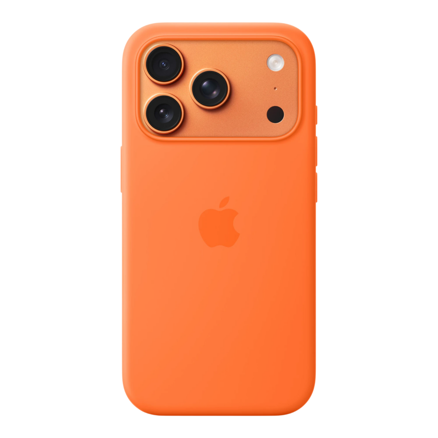 iPhone 17 Pro Silicone Case with MagSafe – Orange