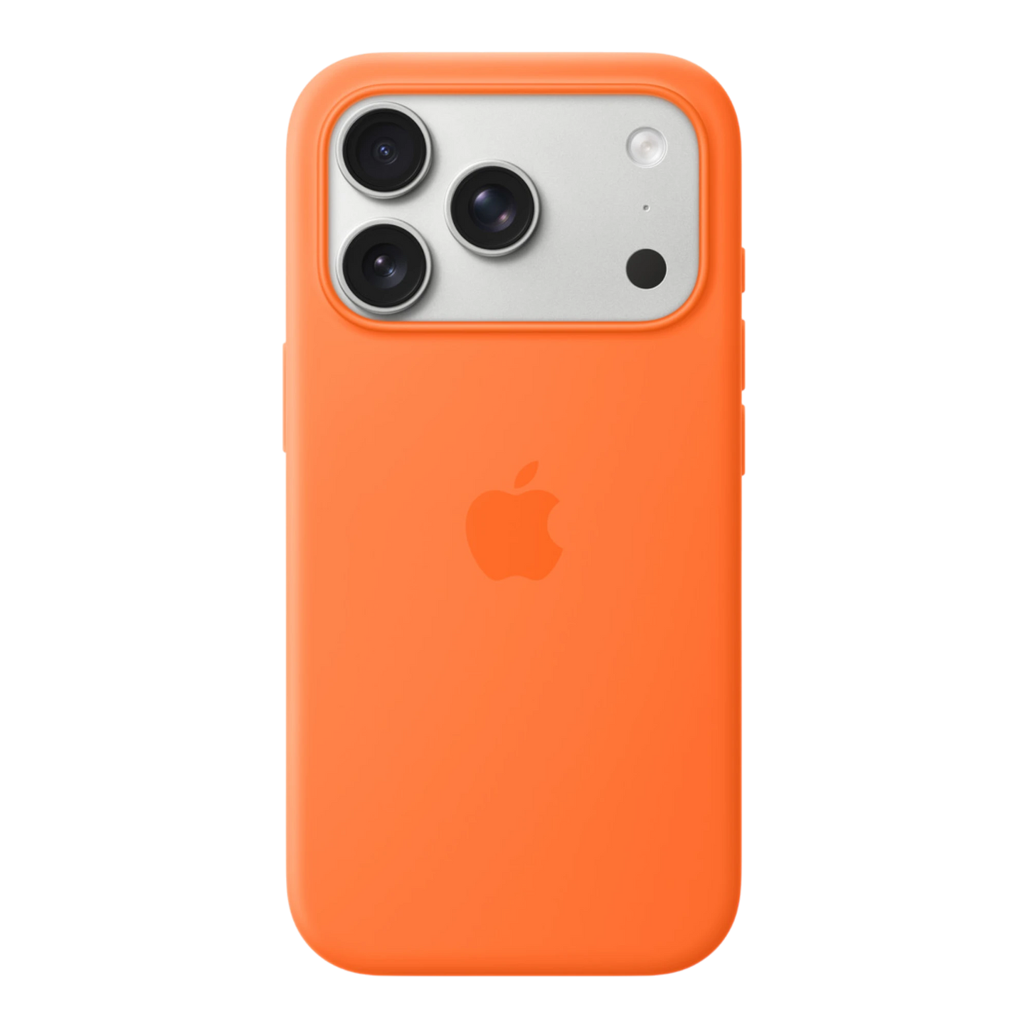 iPhone 17 Pro Silicone Case with MagSafe – Orange
