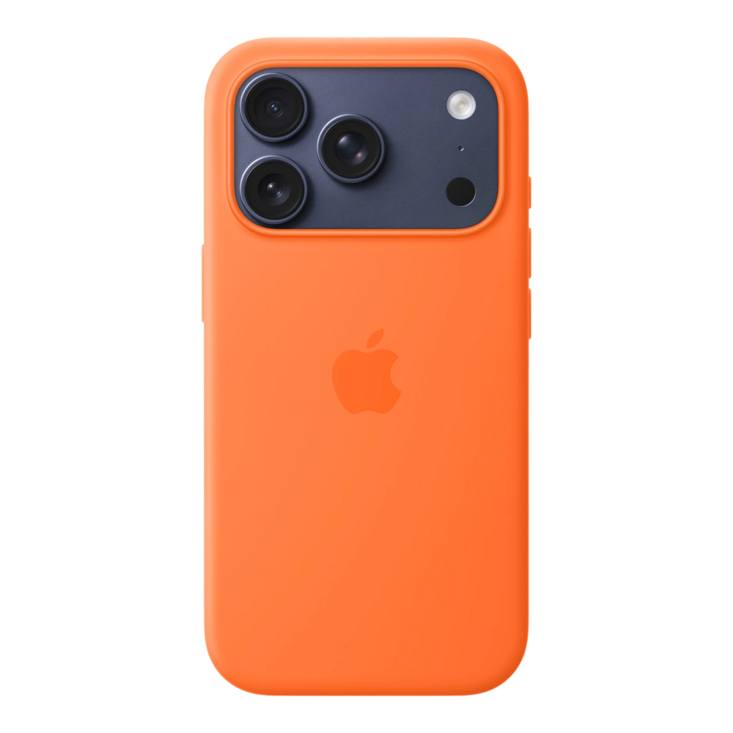 iPhone 17 Pro Silicone Case with MagSafe – Orange