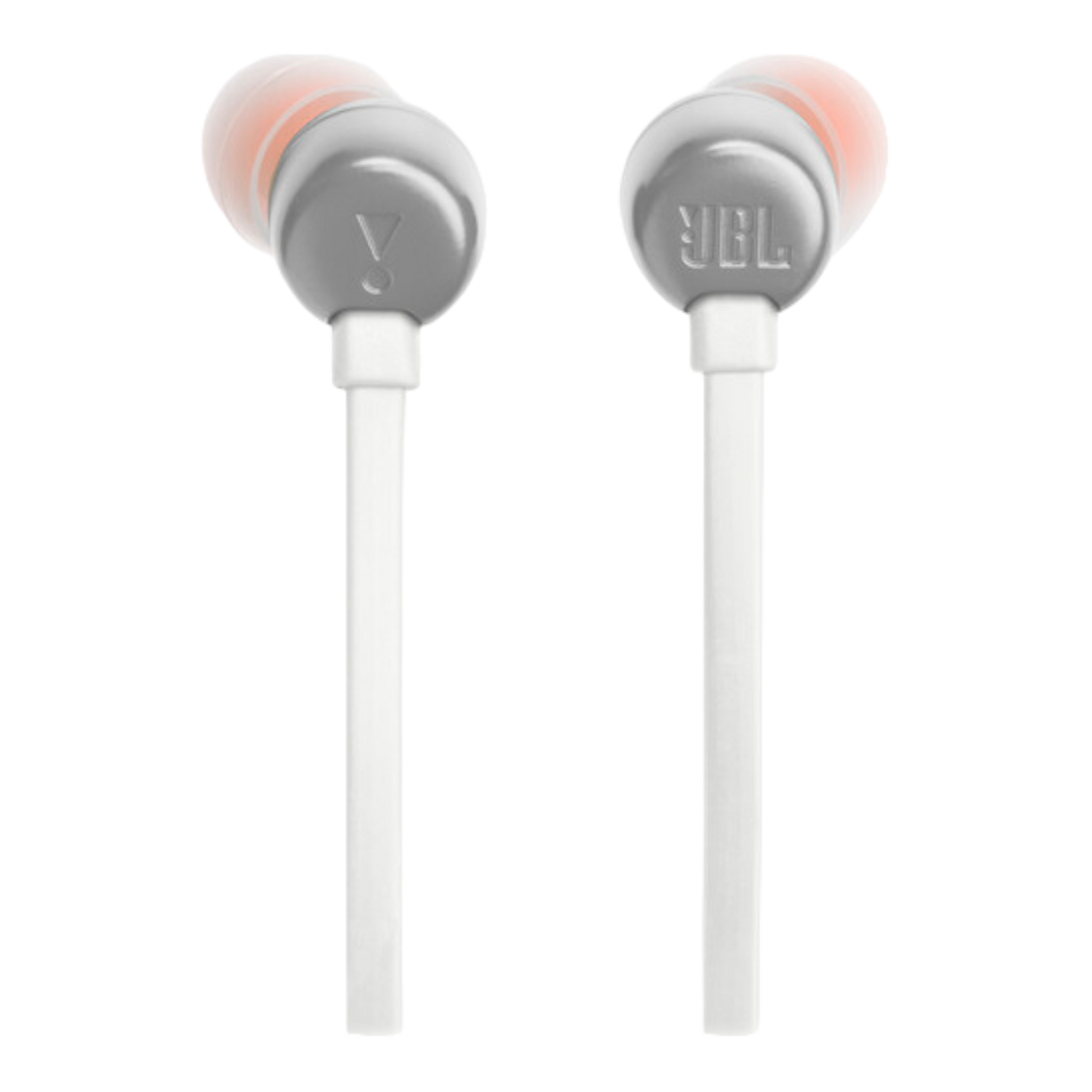 JBL Tune 310C USB Wired In-Ear Headphones White - alAsil