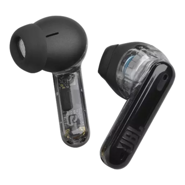 JBL Tune Flex True wireless Noise Cancelling earbuds Ghost Black - alAsil