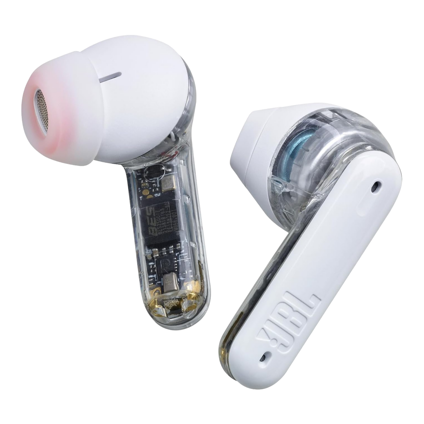JBL Tune Flex True wireless Noise Cancelling earbuds Ghost White - alAsil