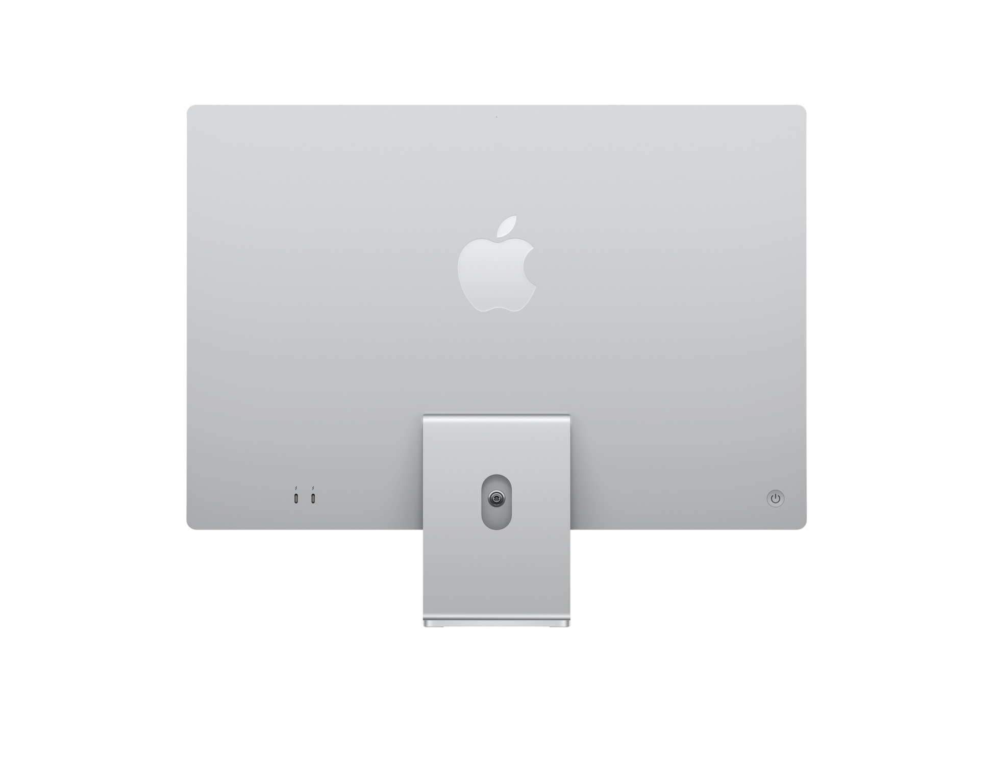 iMac (All In One) 24-inch (2021) – M1 Chip, 8‑Core CPU & 8‑Core GPU, 16GB Unified Memory, 256GB SSD – Model Z12Q000V6 (Silver) - alAsil