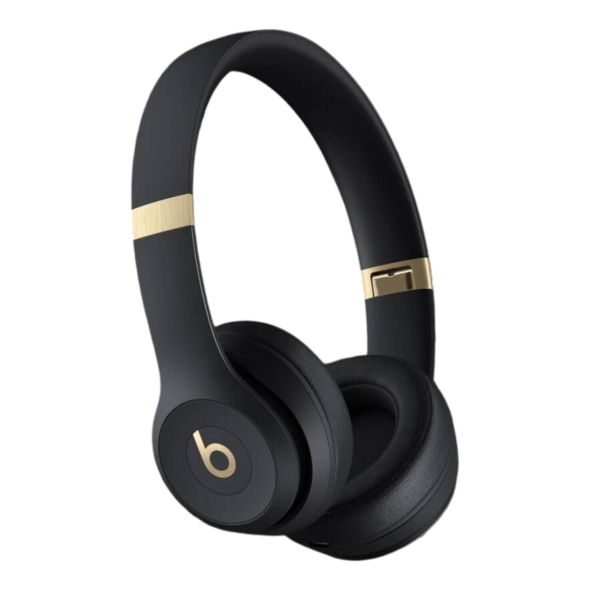 Beats Solo 4 - On-Ear Wireless Headphones – Black & Gold - alAsil