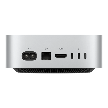 Apple Mac Mini 2024 back view showing power input, Ethernet, HDMI, and Thunderbolt 4 ports Apple Mac Mini (2024) MCX44 – M4 Pro Chip, 12-Core CPU 16-Core GPU, 24GB Unified Memory, 512GB SSD Storage 45676e-4.myshopify.com Apple Apple Mac Mini (2024) MCYT4 – M4 Chip, 10-Core CPU 10-Core GPU, 24GB Unified Memory, 512GB SSD Storage 45676e-4.myshopify.com Apple