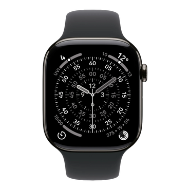 Apple Watch Series 11 GPS + Cellular, 46mm Slate Titanium Case with Black Sport Band - M/L 45676e-4.myshopify.com Apple Apple Watch Series 11 GPS + Cellular, 46mm Slate Titanium Case with Black Sport Band - M/L 45676e-4.myshopify.com Apple