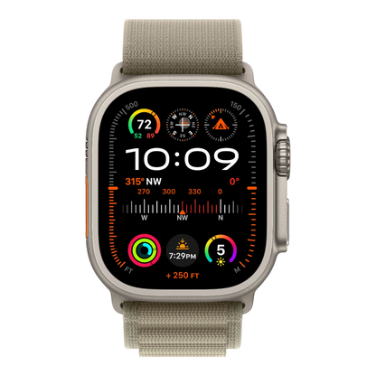 Apple Watch Ultra 2 GPS + Cellular, 49mm Titanium Case with Olive Alpine Loop - Large - alAsil Apple Watch Ultra 2 GPS + Cellular, 49mm Titanium Case with Olive Alpine Loop - Large 45676e-4.myshopify.com Apple Apple Watch Ultra 2 GPS + Cellular, 49mm Titanium Case with Olive Alpine Loop - Large 45676e-4.myshopify.com Apple