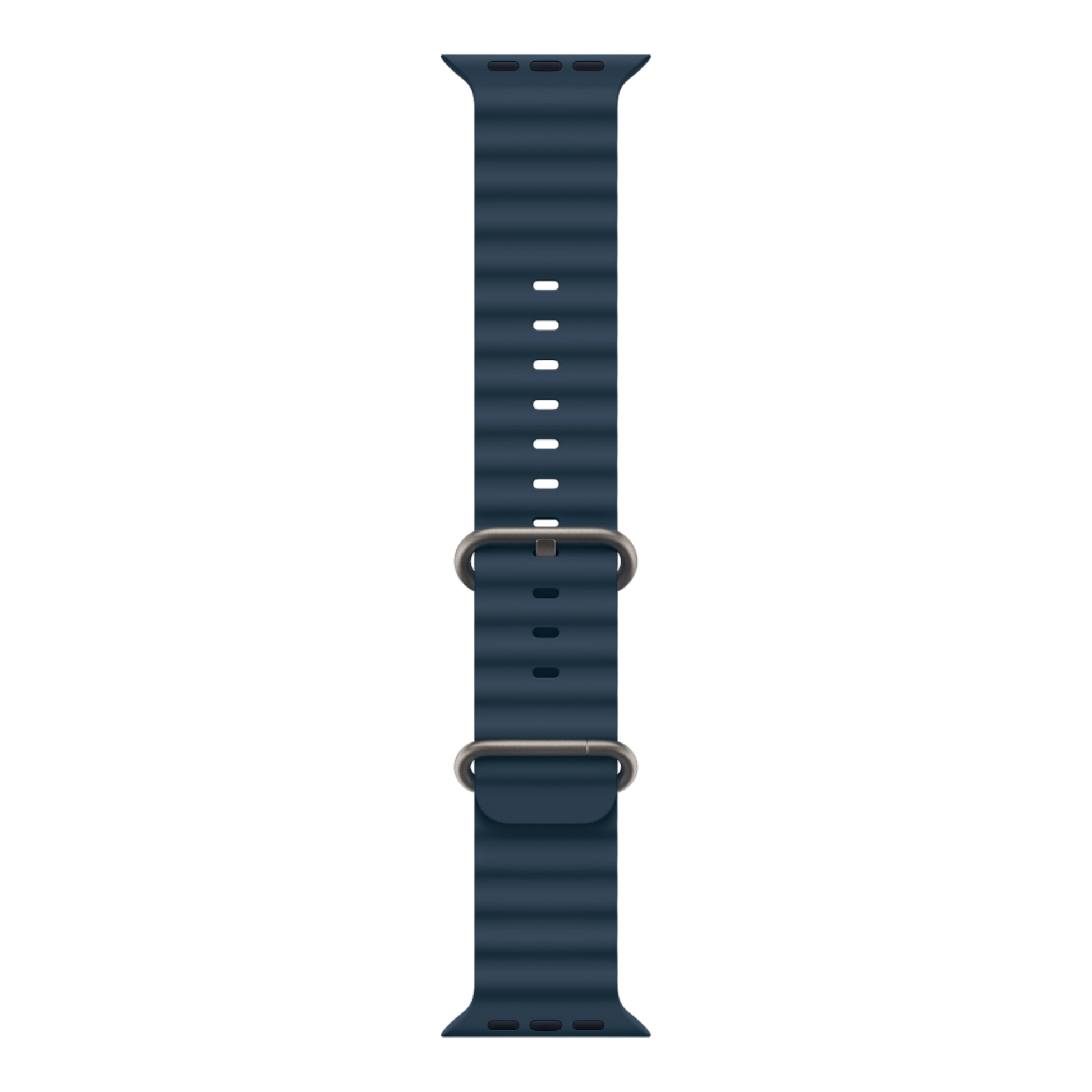 Apple Watch Ultra 2 GPS + Cellular, 49mm Titanium Case with Blue Ocean Band - alAsil