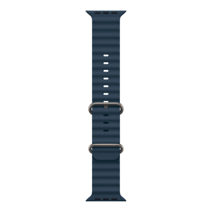 Apple Watch Ultra 2 GPS + Cellular, 49mm Titanium Case with Blue Ocean Band - alAsil