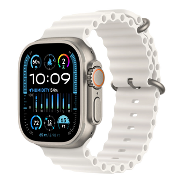 Apple Watch Ultra 2 GPS + Cellular, 49mm Titanium Case with White Ocean Band - alAsil Apple Watch Ultra 2 GPS + Cellular, 49mm Titanium Case with White Ocean Band 45676e-4.myshopify.com Apple Apple Watch Ultra 2 GPS + Cellular, 49mm Titanium Case with White Ocean Band 45676e-4.myshopify.com Apple