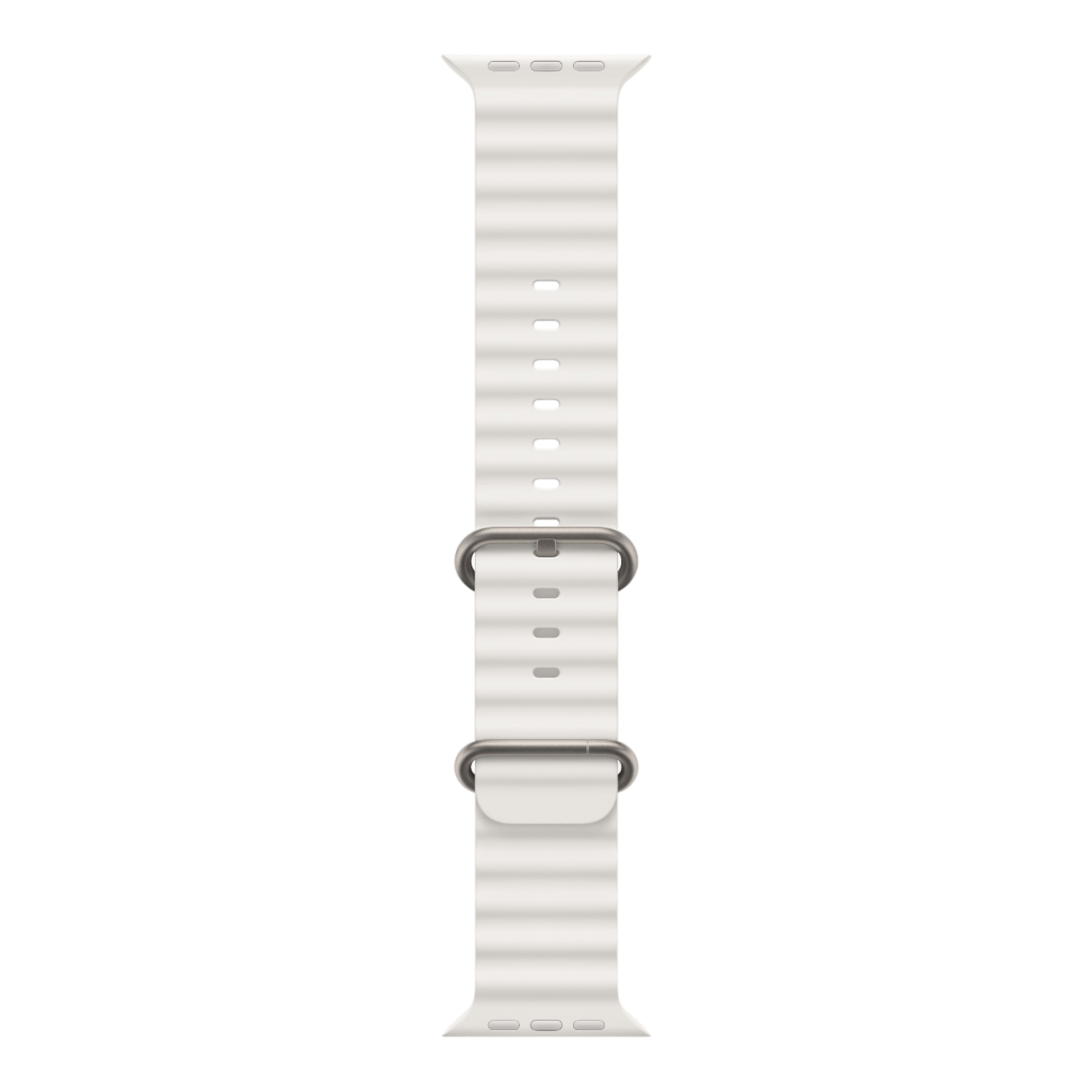 Apple Watch Ultra 2 GPS + Cellular, 49mm Titanium Case with White Ocean Band - alAsil