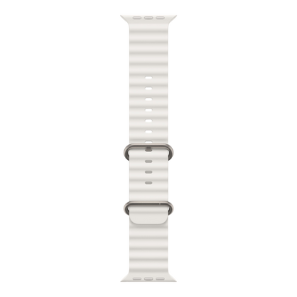 Apple Watch Ultra 2 GPS + Cellular, 49mm Titanium Case with White Ocean Band - alAsil