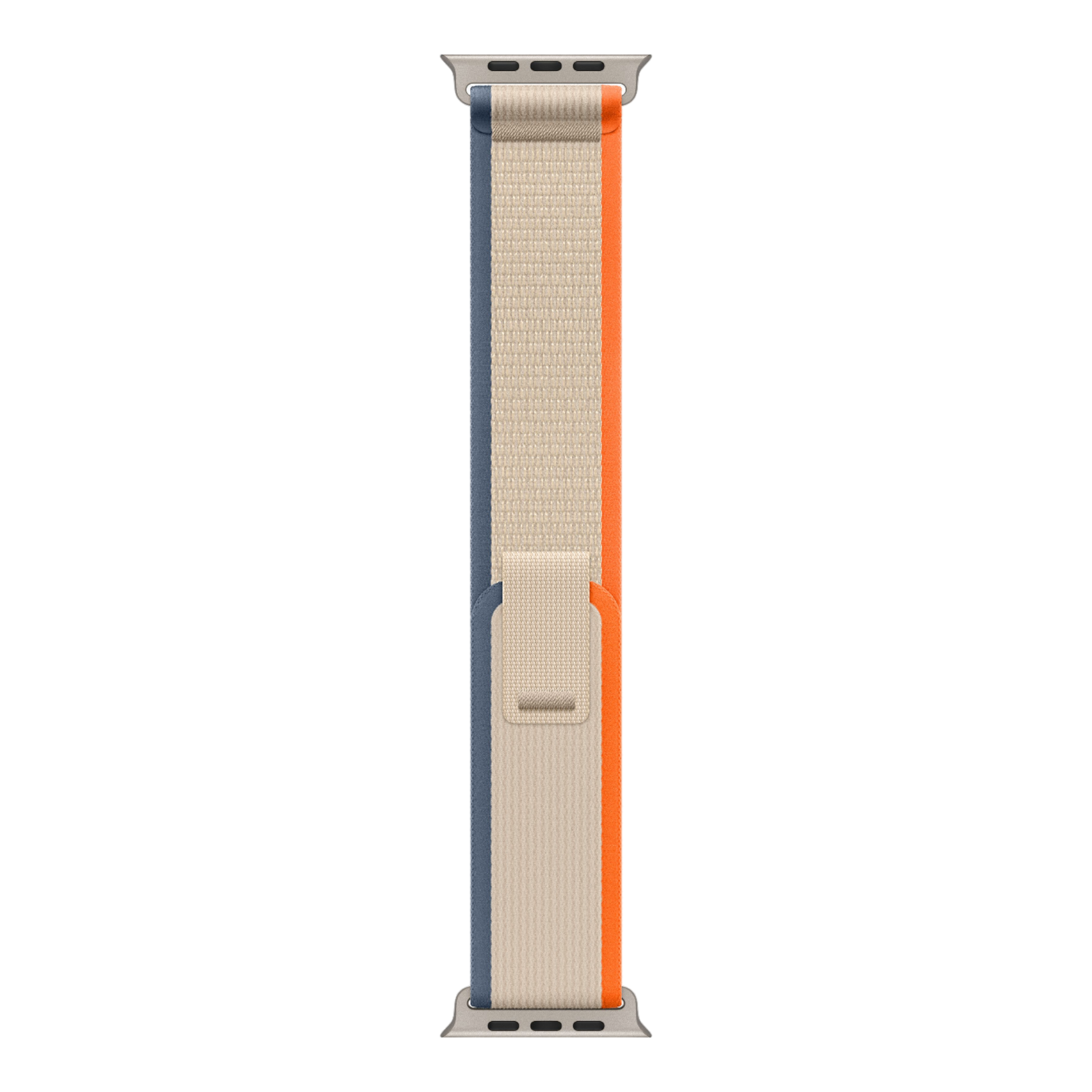 Apple Watch Ultra 2 GPS + Cellular, 49mm Titanium Case with Orange/Beige Trail Loop - S/M - alAsil