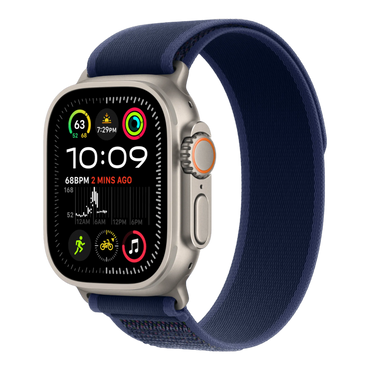 Apple Watch Ultra 2 GPS + Cellular, 49mm Natural Titanium Case with Blue Trail Loop - M/L - alAsil Apple Watch Ultra 2 GPS + Cellular, 49mm Natural Titanium Case with Blue Trail Loop - M/L 45676e-4.myshopify.com Apple Apple Watch Ultra 2 GPS + Cellular, 49mm Natural Titanium Case with Blue Trail Loop - M/L 45676e-4.myshopify.com Apple