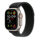Apple Watch Ultra 2 GPS + Cellular, 49mm Natural Titanium Case with Black Trail Loop - M/L