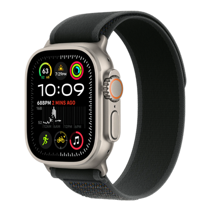 Apple Watch Ultra 2 GPS + Cellular, 49mm Natural Titanium Case with Black Trail Loop - M/L - alAsil Apple Watch Ultra 2 GPS + Cellular, 49mm Natural Titanium Case with Black Trail Loop - M/L 45676e-4.myshopify.com Apple Apple Watch Ultra 2 GPS + Cellular, 49mm Natural Titanium Case with Black Trail Loop - M/L 45676e-4.myshopify.com Apple