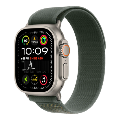Apple Watch Ultra 2 GPS + Cellular, 49mm Natural Titanium Case with Green Trail Loop - M/L - alAsil Apple Watch Ultra 2 GPS + Cellular, 49mm Natural Titanium Case with Green Trail Loop - M/L 45676e-4.myshopify.com Apple Apple Watch Ultra 2 GPS + Cellular, 49mm Natural Titanium Case with Green Trail Loop - M/L 45676e-4.myshopify.com Apple