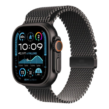 Apple Watch Ultra 2 GPS + Cellular, 49mm Black Titanium Case with Black Titanium Milanese Loop - Medium - alAsil Apple Watch Ultra 2 GPS + Cellular, 49mm Black Titanium Case with Black Titanium Milanese Loop - Medium 45676e-4.myshopify.com Apple Apple Watch Ultra 2 GPS + Cellular, 49mm Black Titanium Case with Black Titanium Milanese Loop - Medium 45676e-4.myshopify.com Apple