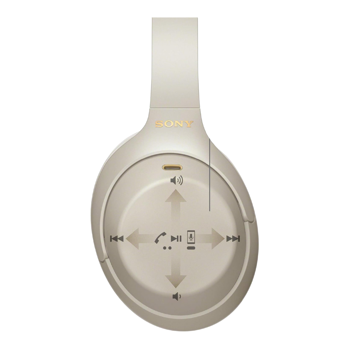 Sony WH-1000XM4 Wireless Noise Cancelling Headphone Platinum Silver - alAsil