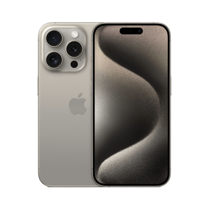 iPhone 15 Pro 128GB Natural Titanium With FaceTime - International Version - alAsil